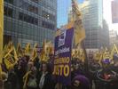 SEIU marches up Sixth Ave