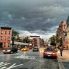 Derecho clouds over Seventh Avenue