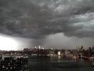 Storm over downtown NYC