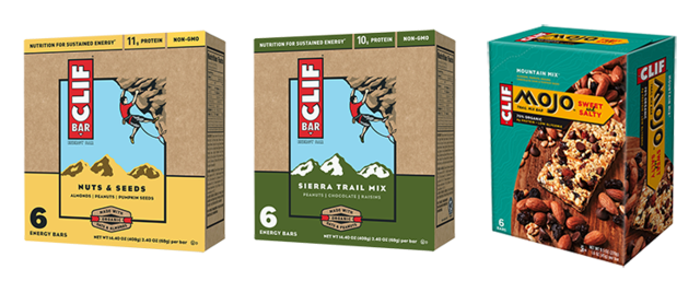 Recalled Clif Bars